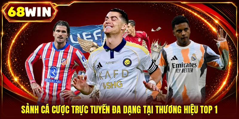 Sảnh cá cược trực tuyến đa dạng tại thương hiệu top 1